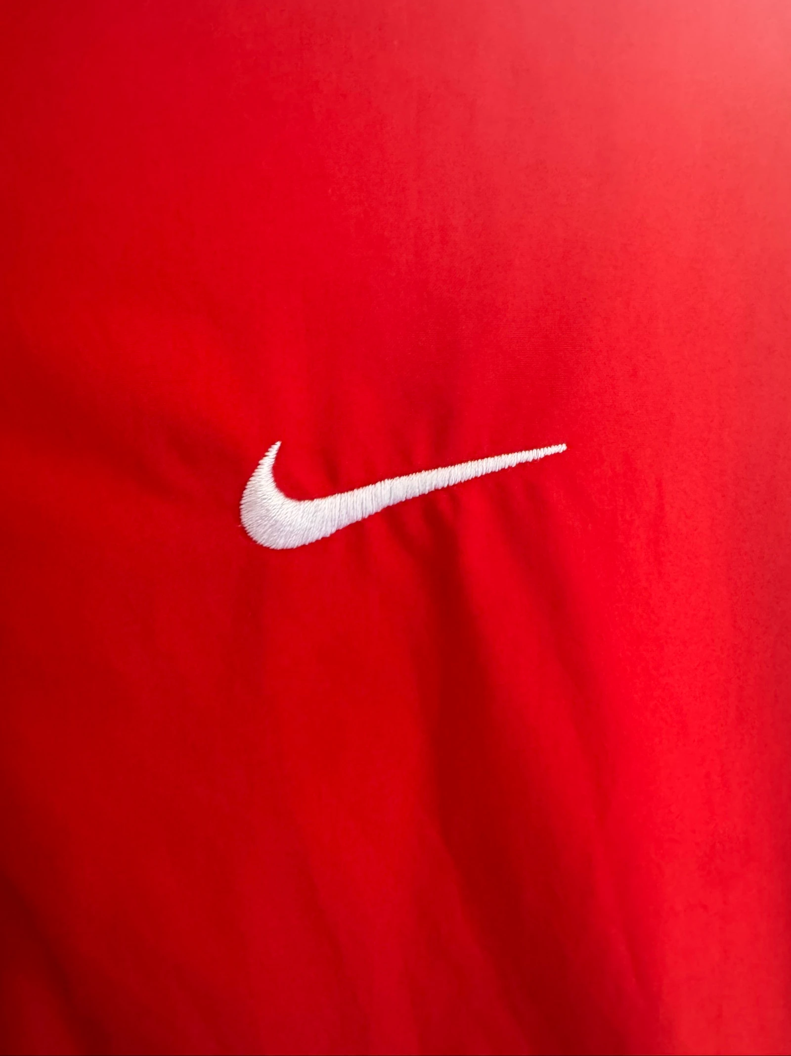 Jaqueta cortavento Nike reversível vintage tamanho G Athletic Dept retro – photo 7